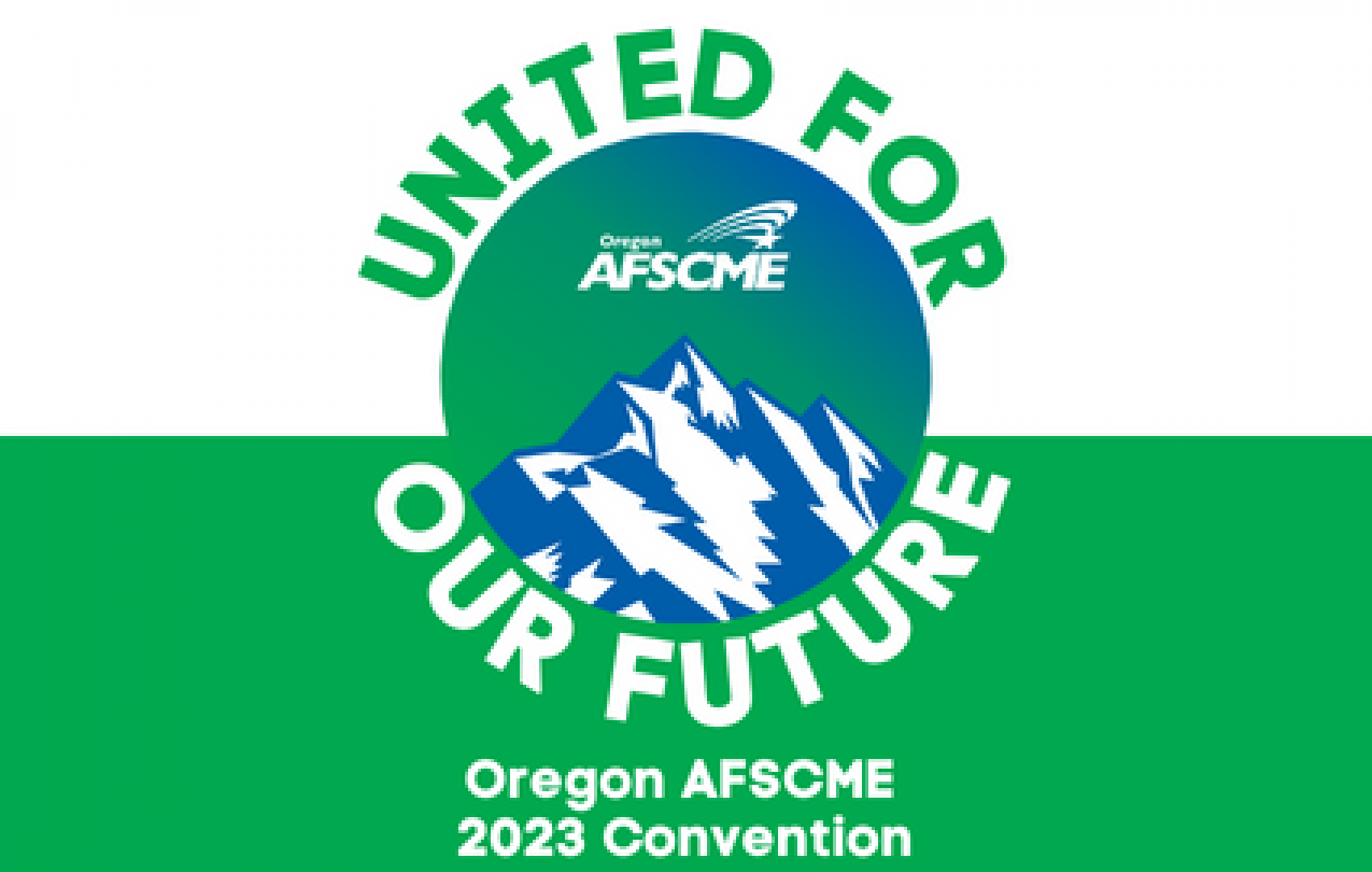 United for Our Future convention logo